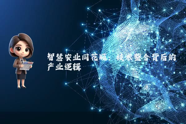 智慧农业同花顺:技术整合背后的产业逻辑