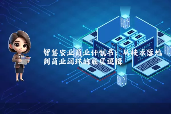 智慧农业商业计划书:从技术落地到商业闭环的底层逻辑