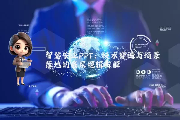 智慧农业PPT:技术穿透与场景落地的底层逻辑拆解