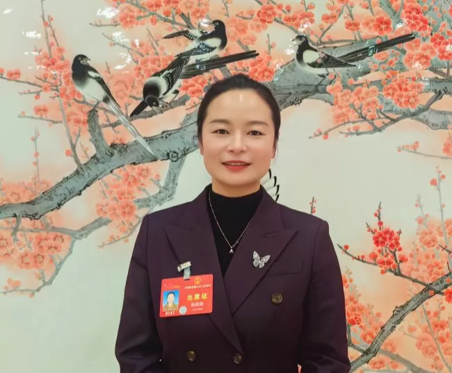 全国人大代表、江苏省宿迁经济技术开发区渔樵种植专业合作社理事长 姚路路